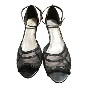 Torta Caliente Black Sophisticated Heels with Ankle Strap 10M